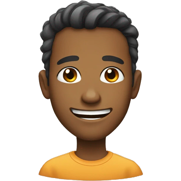 awkward smile emoji