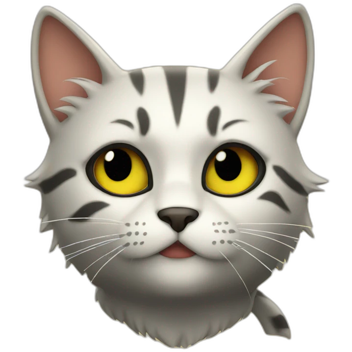 Chat noir emoji