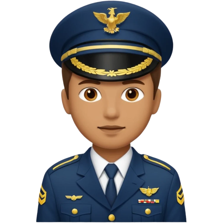 a military guy emoji