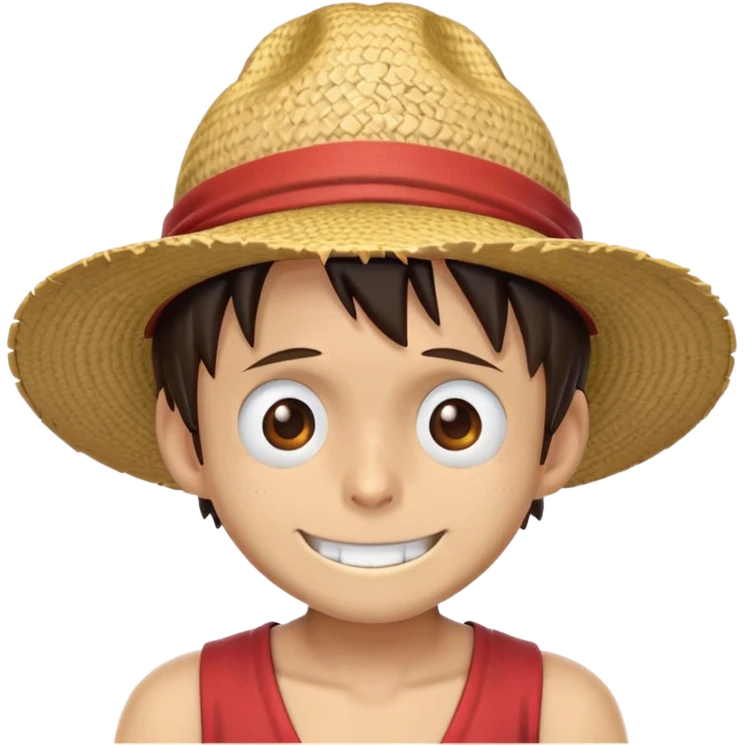 make one piece luffy character emoji emoji
