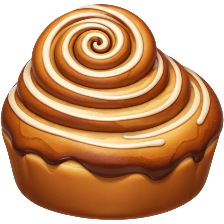Perfect cinnamon bun emoji