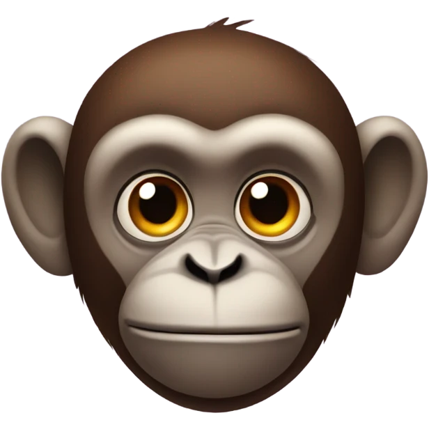 Monkey wearing make up waiting  emoji