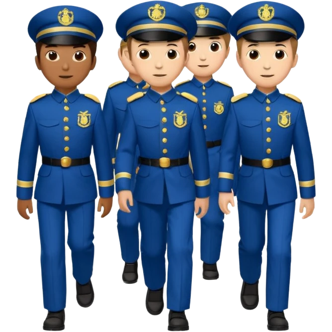 Boys brigade parade emcees emoji