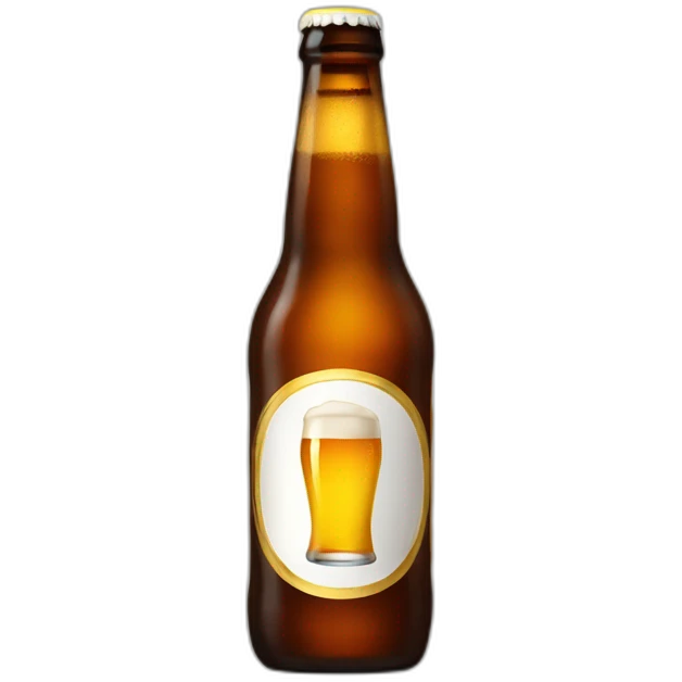 bottle of beer emoji