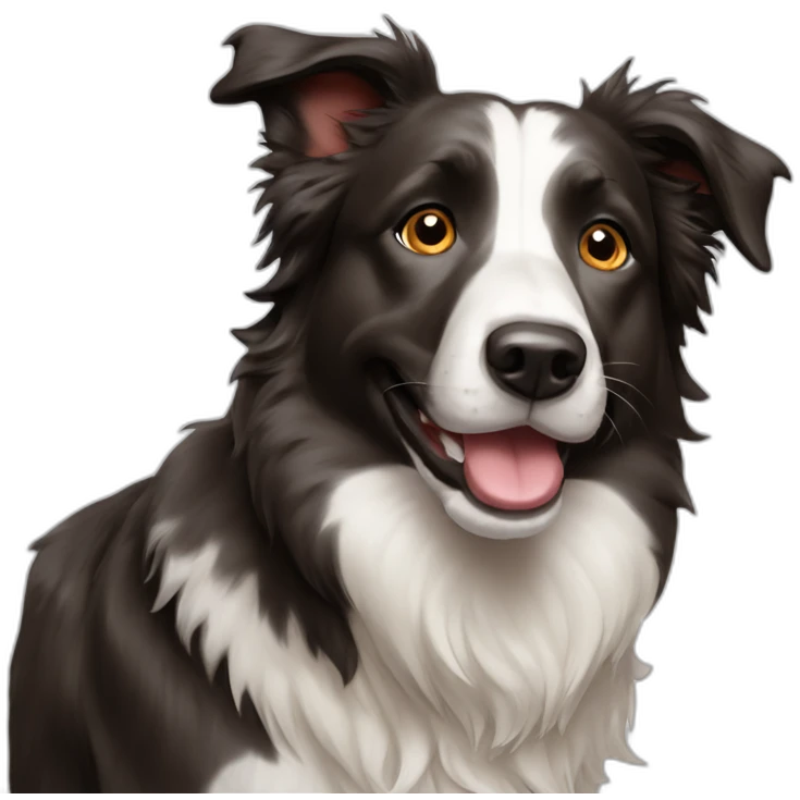 Happy-brindle-border-collie emoji