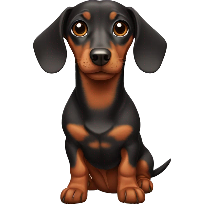 dachshund  emoji