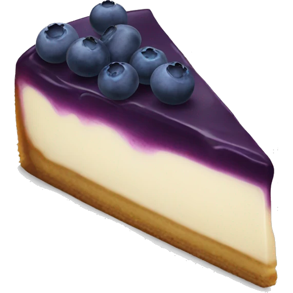 Blueberry Cheesecake  emoji