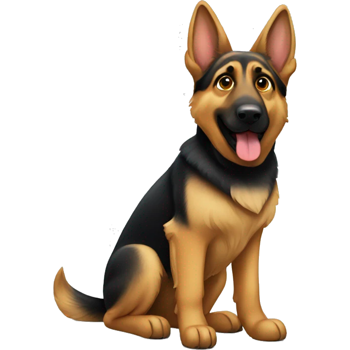 German Shepherd emoji
