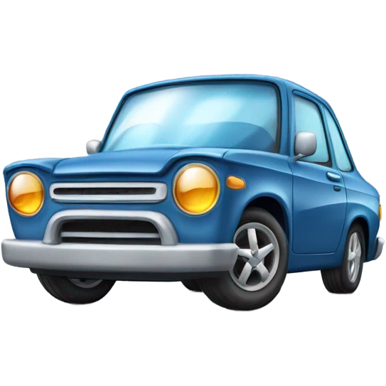 Car face emoji