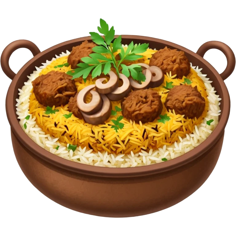 Hyderabadi Mutton Dum Biryani emoji