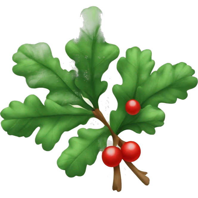 mistletoe emoji