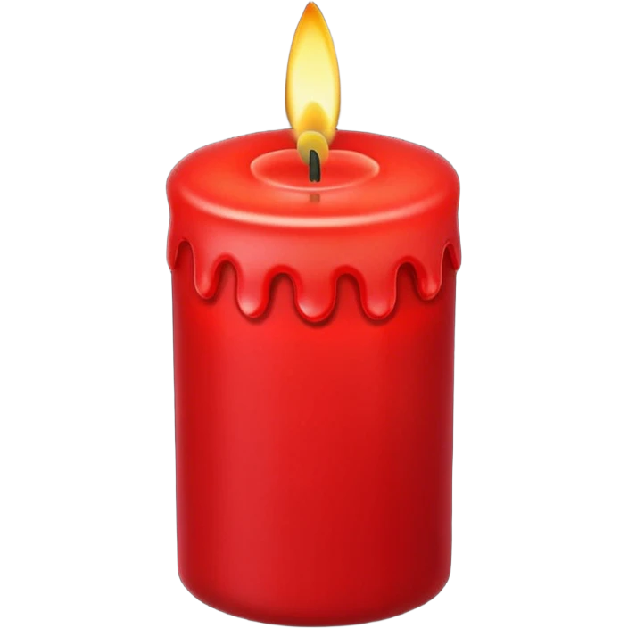 christmas candle emoji