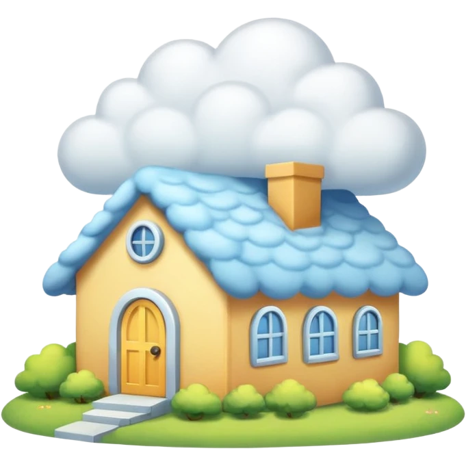 Cloud House emoji