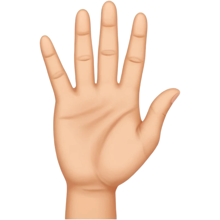 The german handgesture for "schweigefuchs" emoji