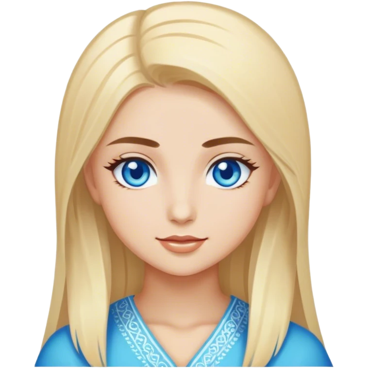 Turkish beautiful finish Konya girl blue eyes and blonde hair emoji