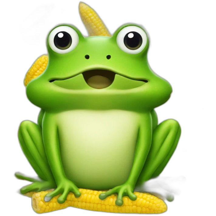 mr frog corn emoji