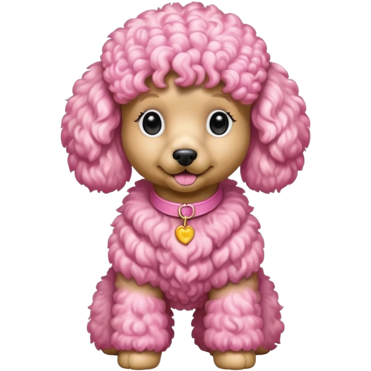 Poodle Rosa emoji