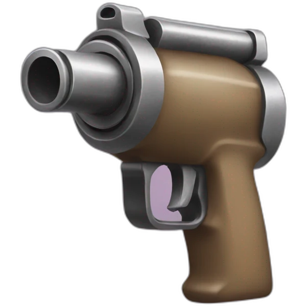 dog poop gun emoji
