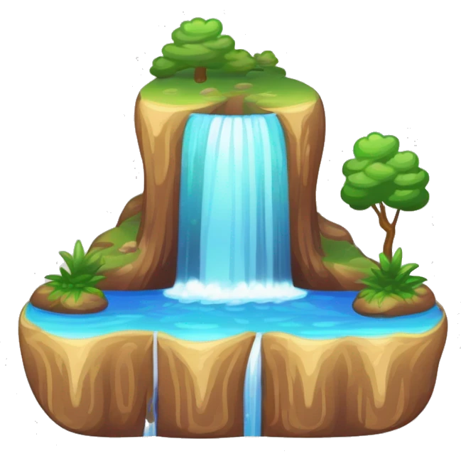 waterfall emoji