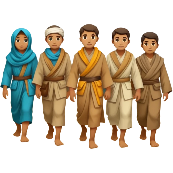 Desert Nomad Travelers emoji