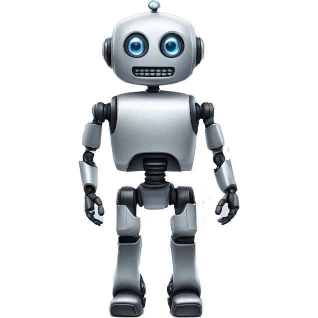 A robot emoji