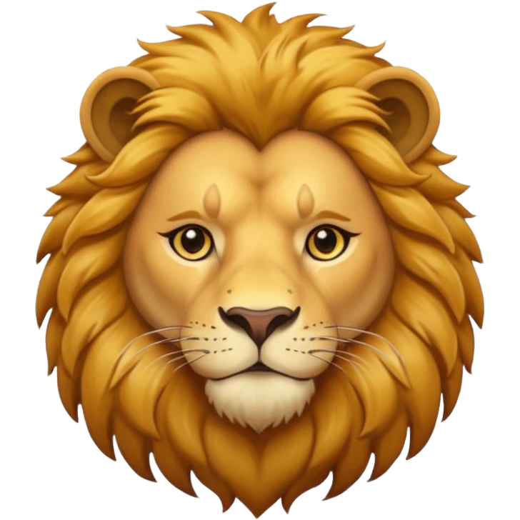 in lion family, only Father., full emoji