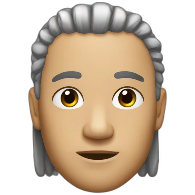Peluca milei emoji