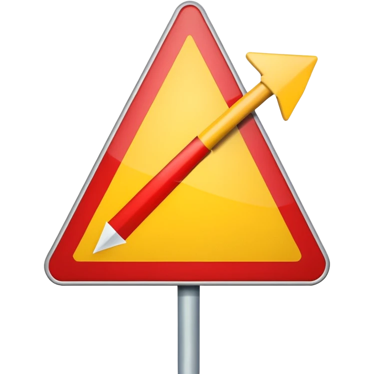 traffic sign board emoji