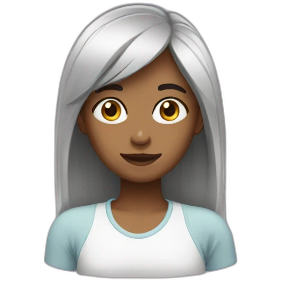 Fille emoji