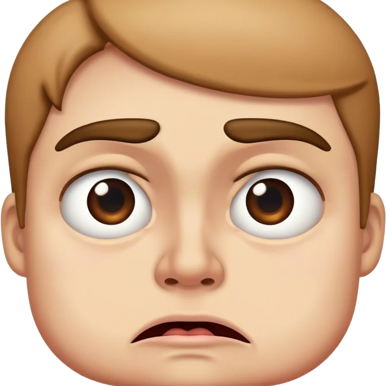 Disgusted  emoji
