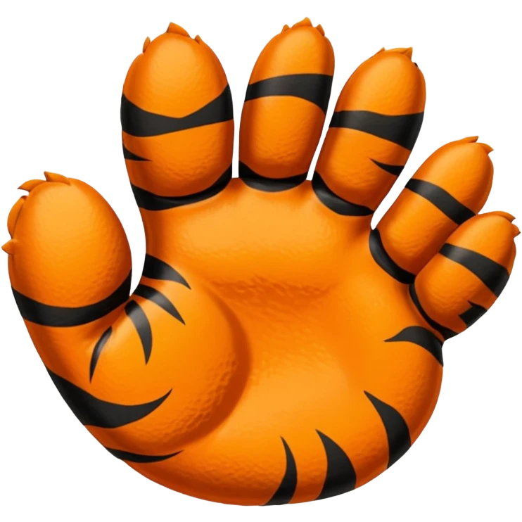 horanghae tiger paw emoji