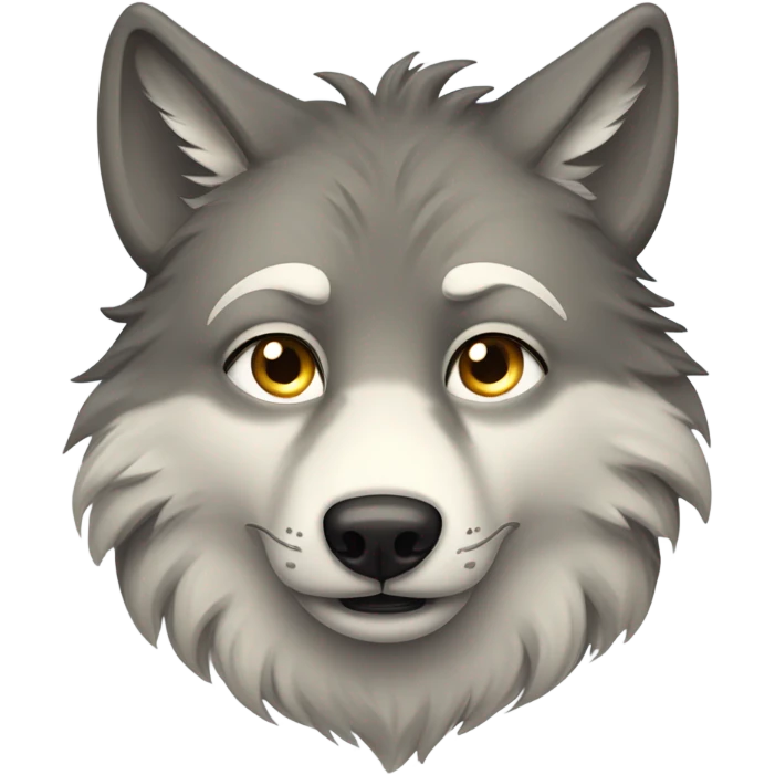 Crying wolf emoji