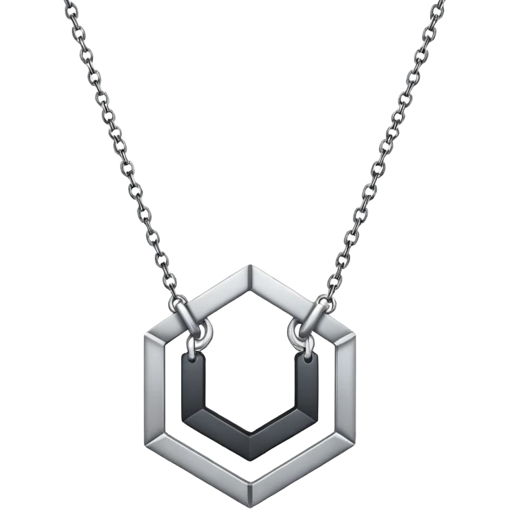 hipster necklace emoji