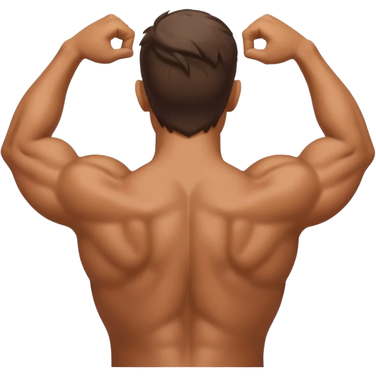 back muscle iphone yellow style emoji