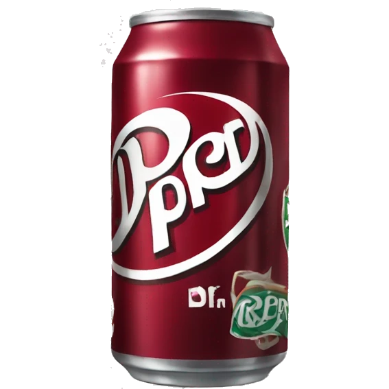 Dr Pepper can emoji