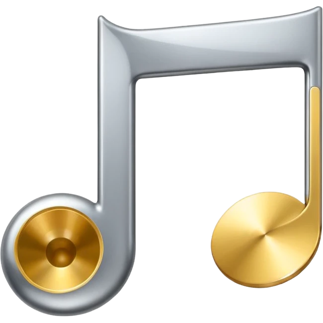 mac os music note metal mute sound 🔇 emoji