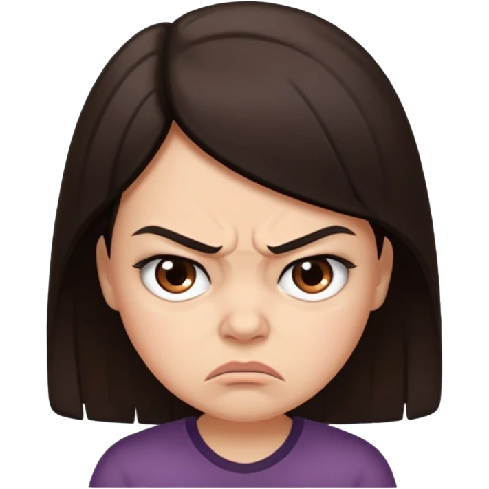  little angry woman emoji