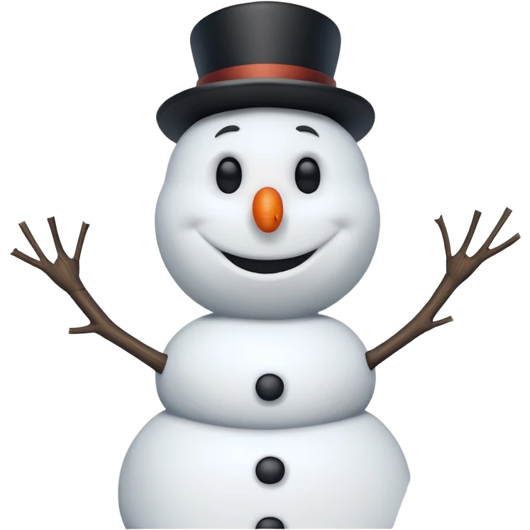 Olaf from the Frozen movie emoji
