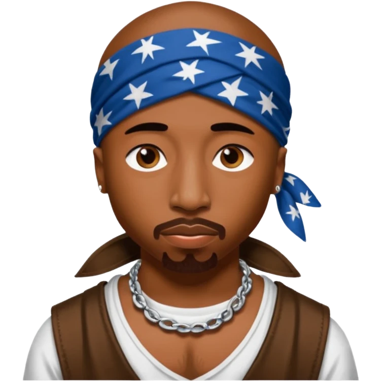 Сделай 2Pac emoji