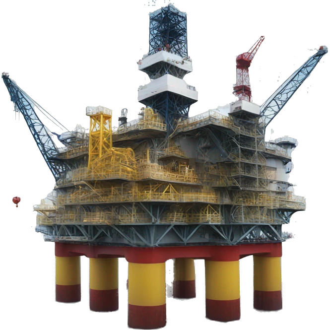 Oil offshore platform emoji