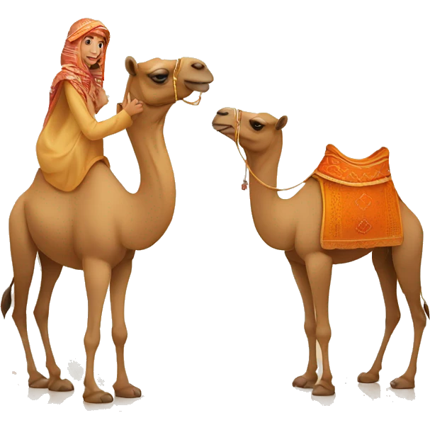 moroccan with camel emoji