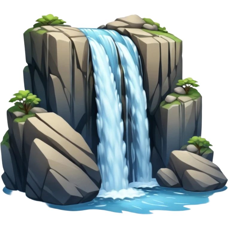 Waterfall emoji