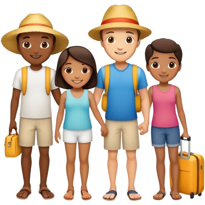 Family vacation  emoji