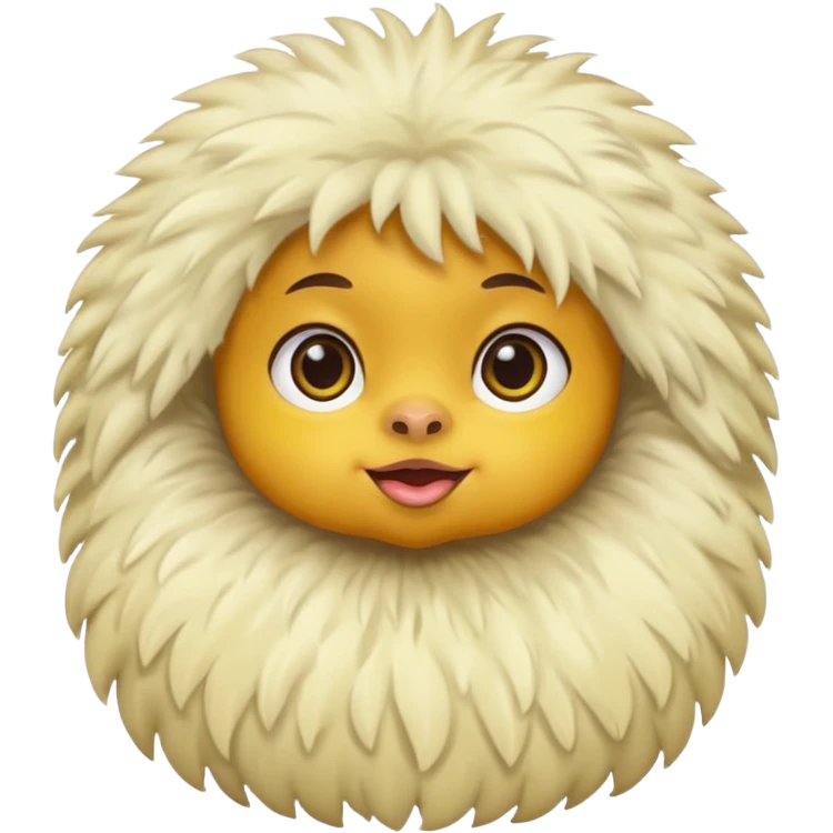 Un poussin noir emoji