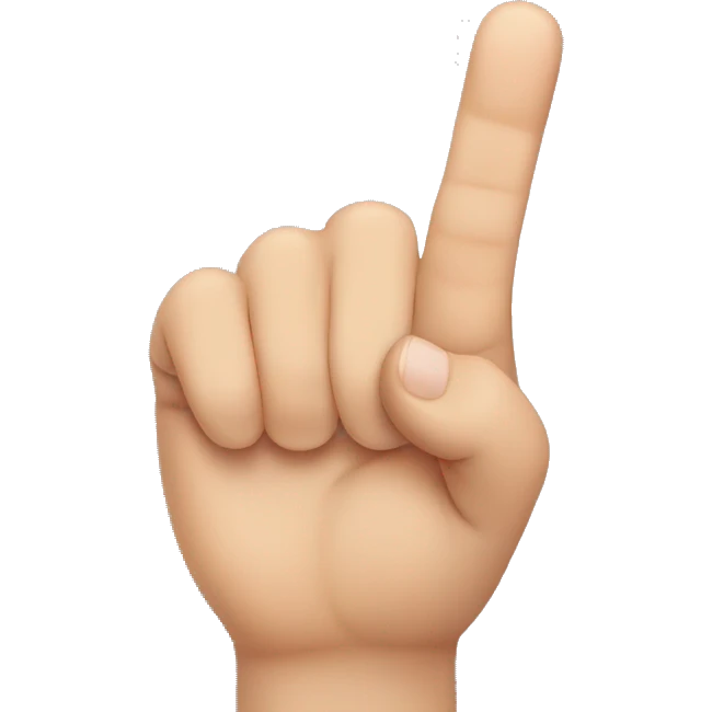 Finger pinching  emoji