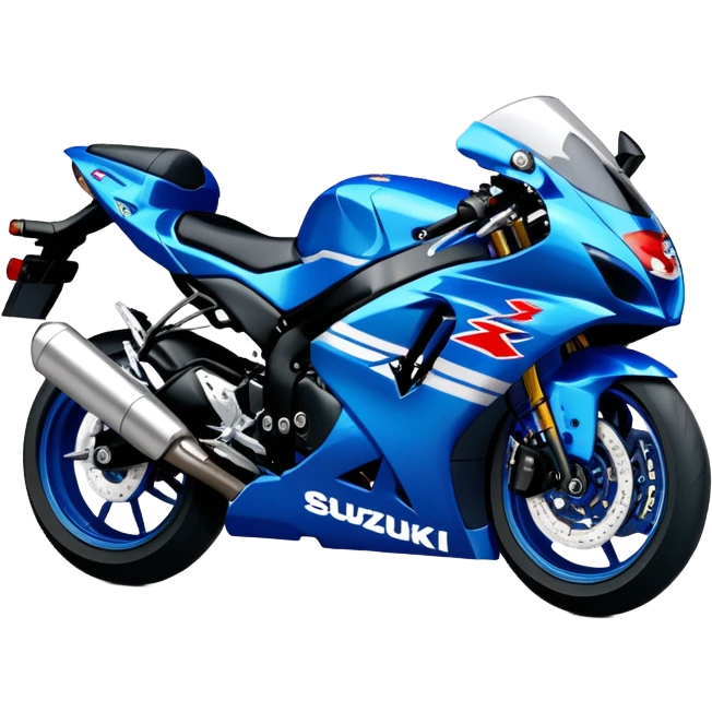 Deep pearl blue #2 Suzuki GSXR 750 emoji