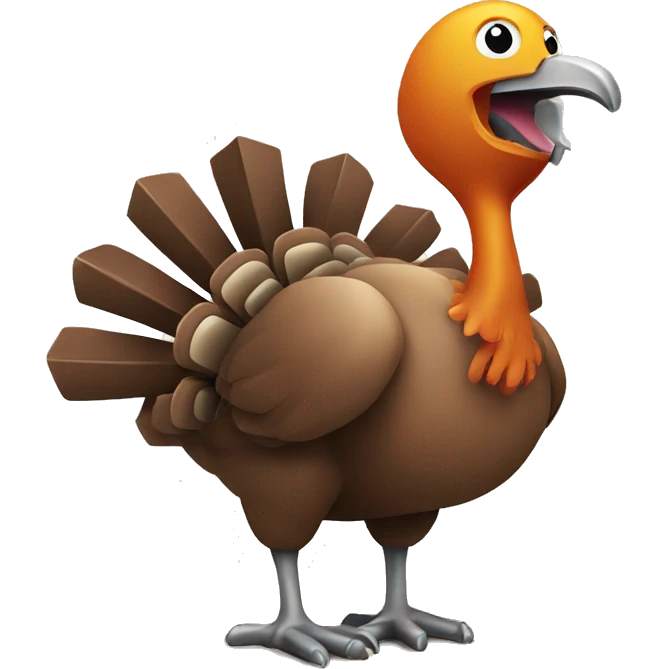 Turkey with wrench emoji