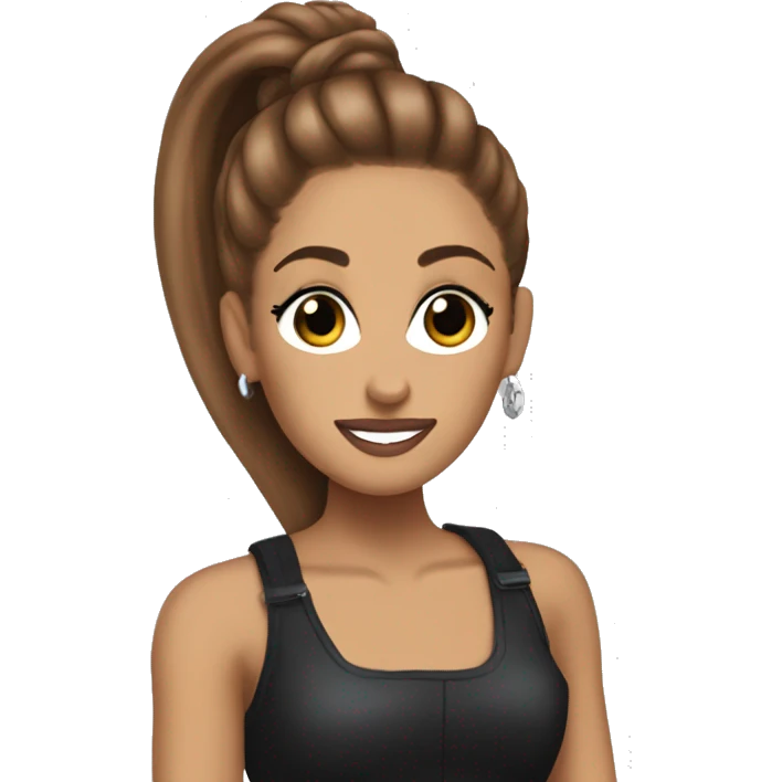 arianna grande in her dangerous women era emoji