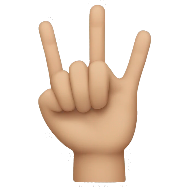 yvl hand  emoji