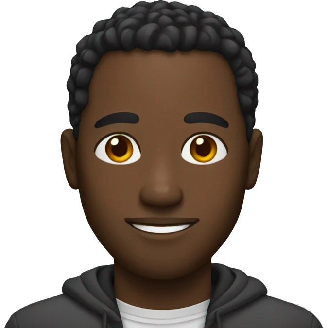 Black man emoji